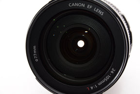 【外観特上級】Canon 標準ズームレンズ EF24-105mm F4L IS USM フルサイズ対応