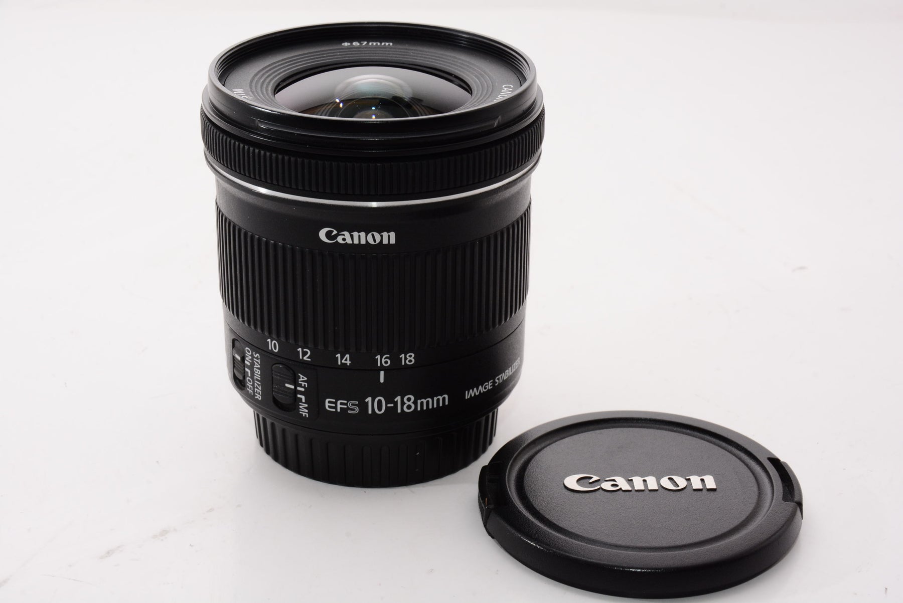 【外観特上級】Canon 超広角ズームレンズ EF-S10-18mm F4.5-5.6 IS STM APS-C対応 EF-S10-18ISSTM