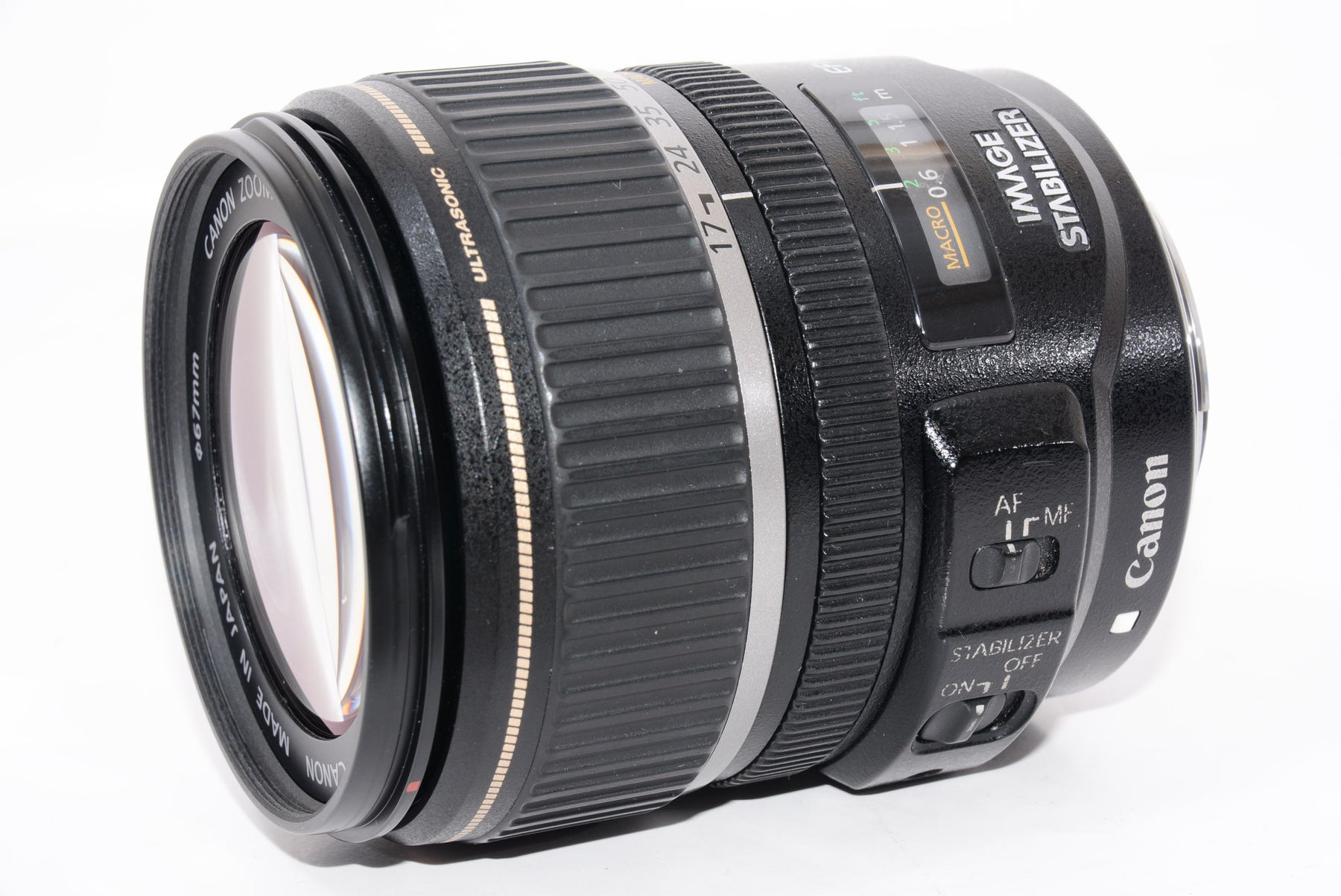 【外観特上級】Canon EFレンズ EF-S17-85mm F4-5.6 IS USM デジタル専用 ズームレンズ 標準