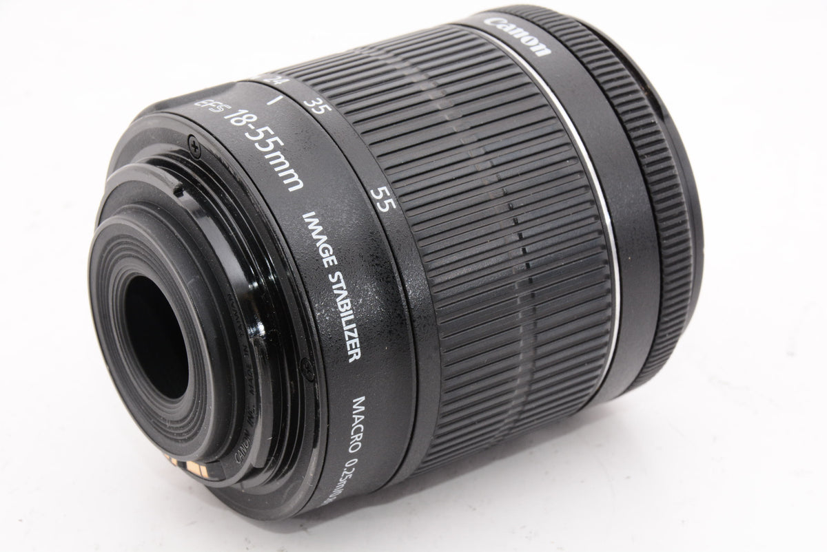 【外観特上級】Canon 標準ズームレンズ EF-S18-55mm F3.5-5.6 IS STM APS-C対応