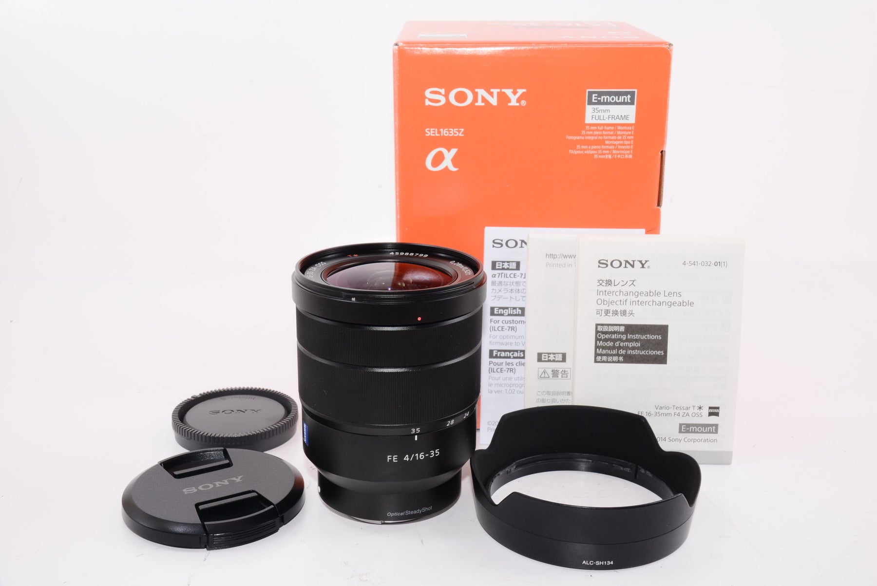 【外観特上級】ソニー SONY ズームレンズ Vario-Tessar T* FE 16-35mm F4 ZA OSS Eマウント35mmフルサイズ対応 SEL1635Z