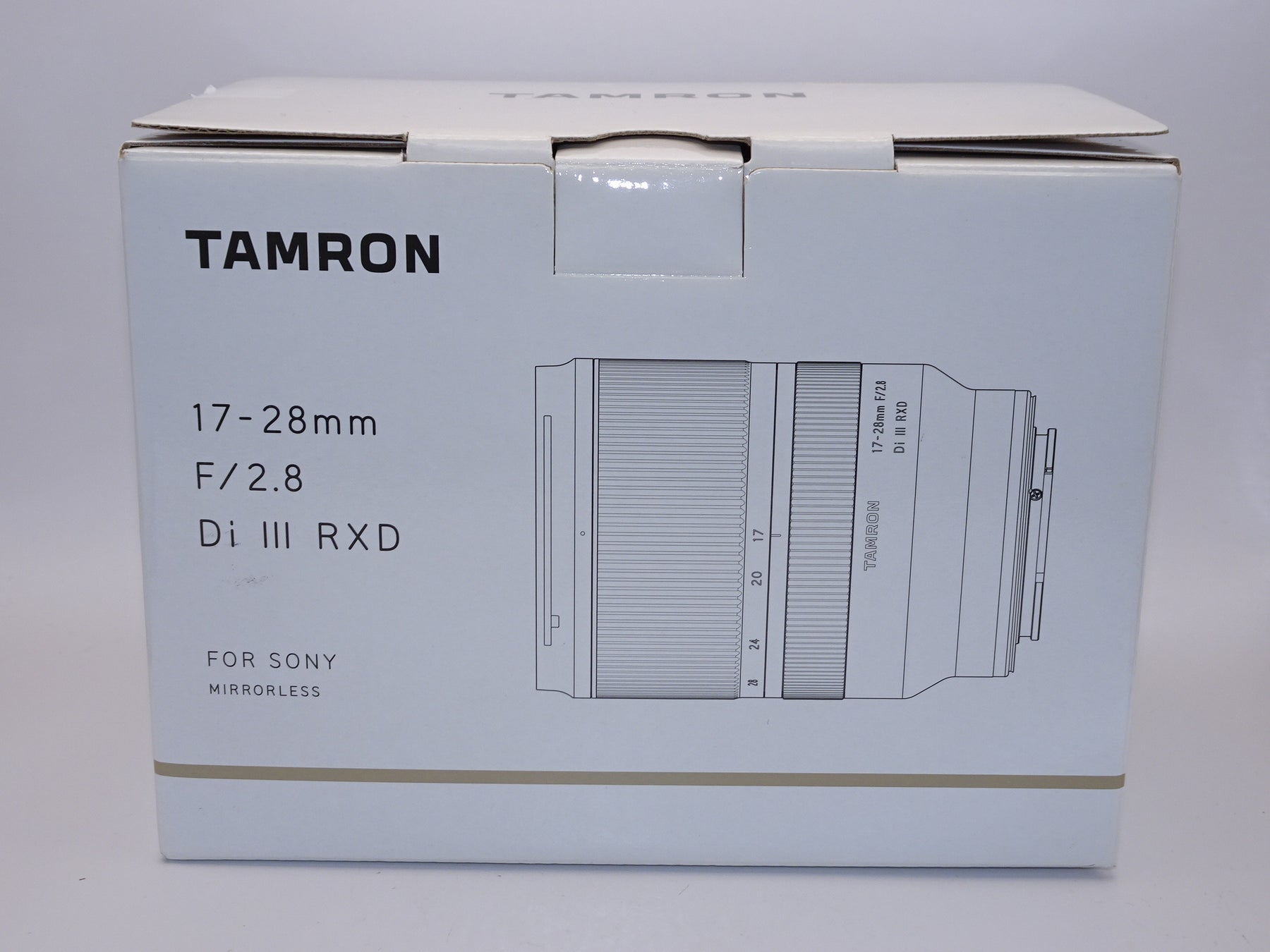 【外観並級】タムロン 17-28mm F/2.8 Di III RXDF（Model：A046）※ソニーFEマウント用レンズ（フルサイズミラーレス対応） 17-28F/2.8DI3RXDA046