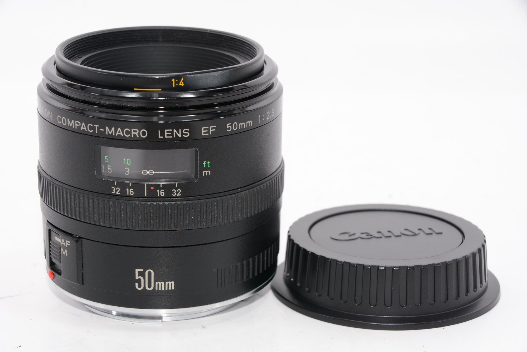 Canon EF 50mm f 2.5 コンパクトマクロレンズ 最大77％オフ！ - レンズ