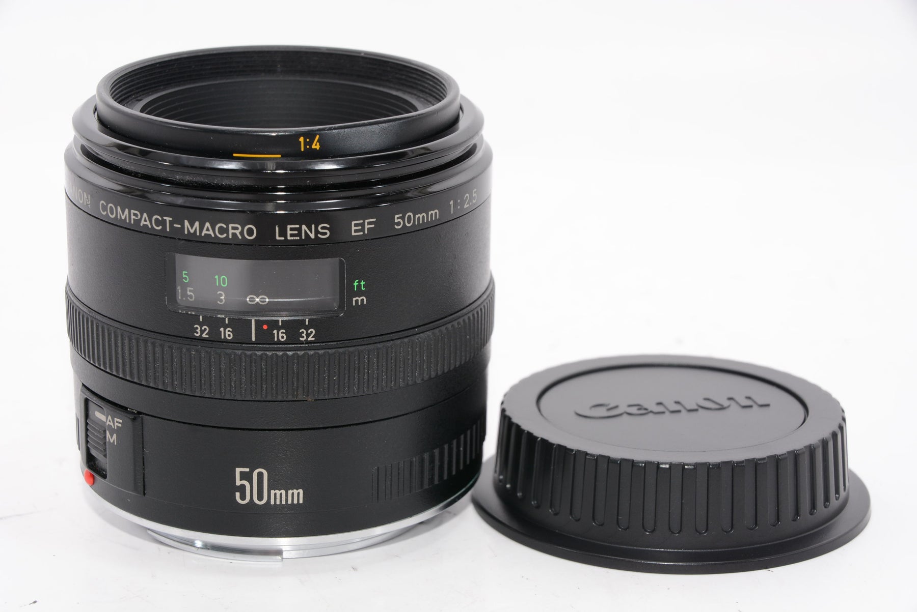 【外観特上級】Canon 単焦点マクロレンズ EF50mm F2.5 コンパクトマクロ フルサイズ対応