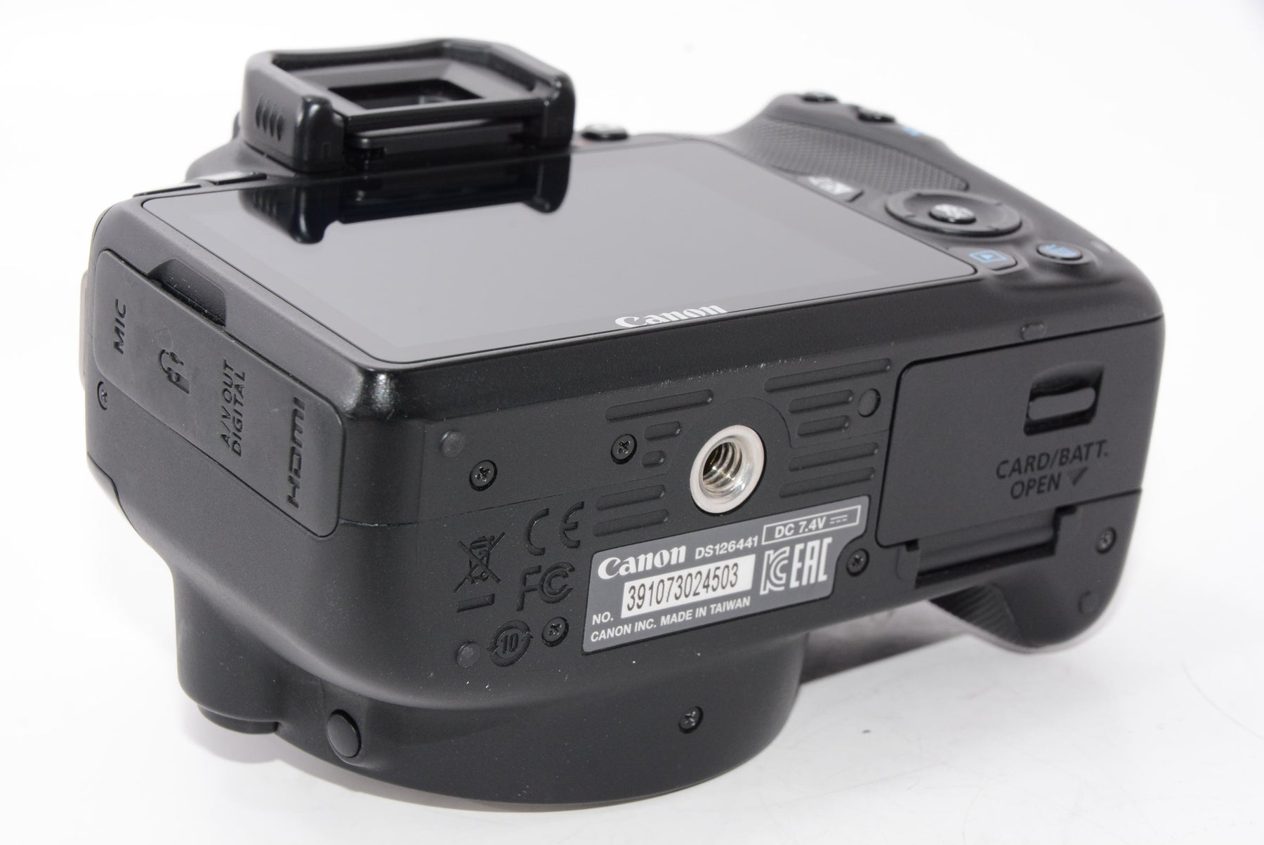外観特上級】Canon デジタル一眼レフカメラ EOS Kiss X7 レンズキット