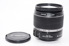 【外観特上級】Canon 標準ズームレンズ EF-S18-55mm F3.5-5.6 IS