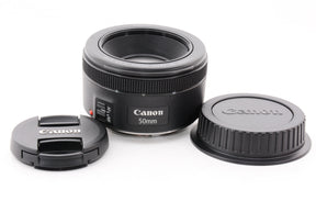 【外観特上級】Canon 単焦点レンズ EF50mm F1.8 STM フルサイズ対応 EF5018STM