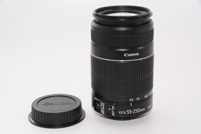 【外観特上級】Canon 望遠ズームレンズ EF-S55-250mm F4-5.6 IS II APS-C対応