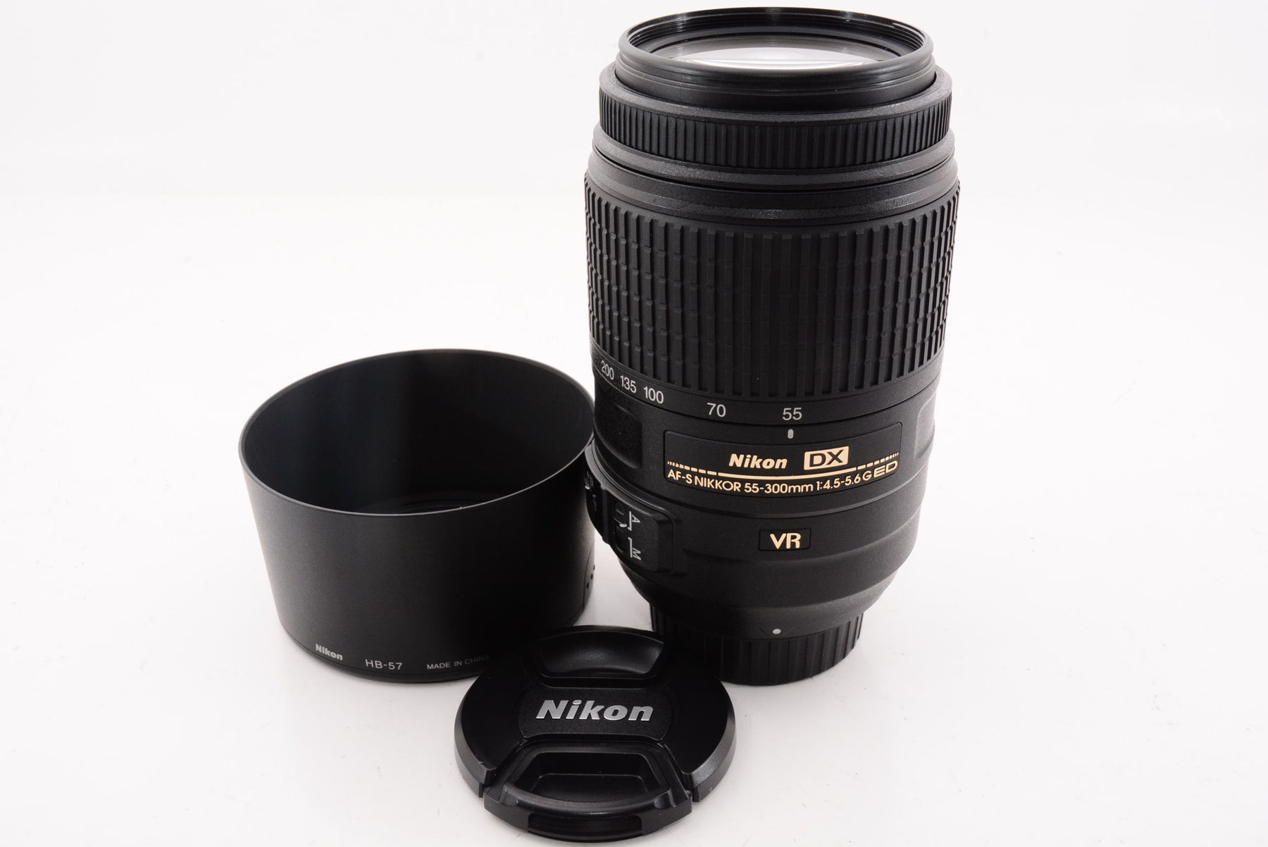 外観特上級】Nikon 望遠ズームレンズ AF-S DX NIKKOR 55-300mm f/4.5