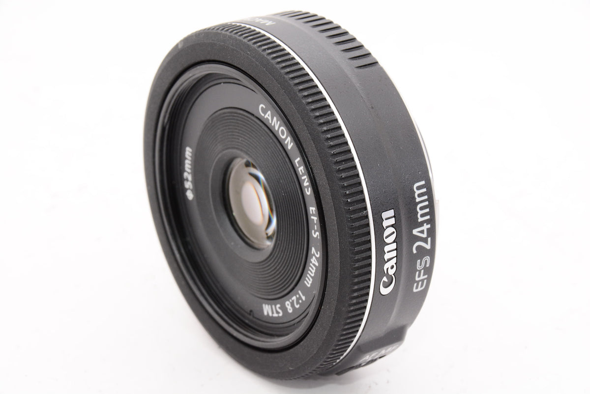 【外観特上級】Canon 単焦点広角レンズ EF-S24mm F2.8 STM APS-C対応 EF-S2428STM