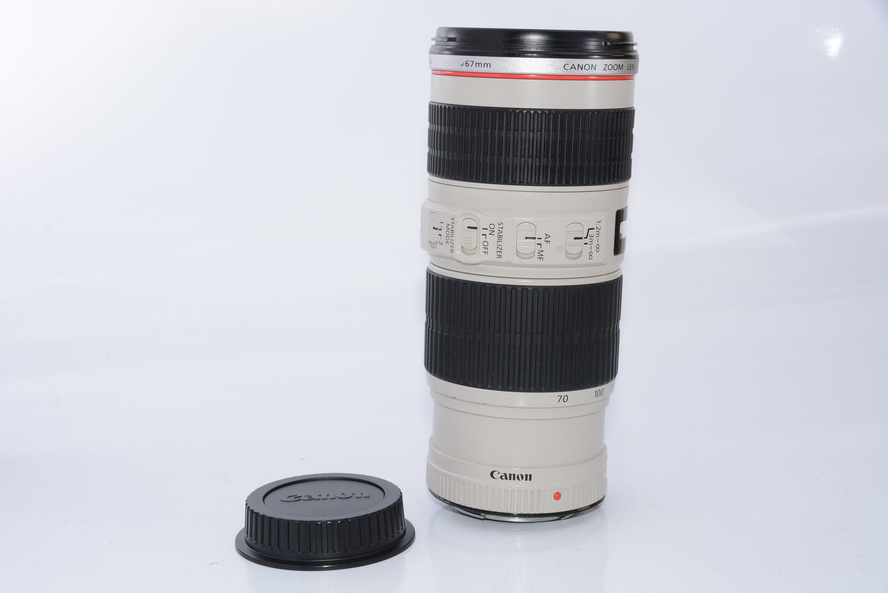 外観特上級】Canon 望遠ズームレンズ EF70-200mm F4L IS USM フル