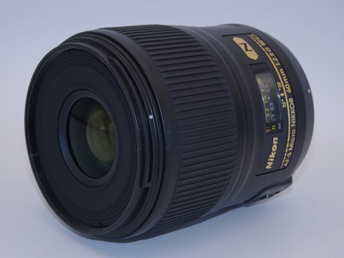 【外観特上級】Nikon 単焦点マイクロレンズ AF-S  Micro 60mm f/2.8G ED