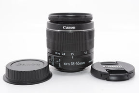 【外観特上級】Canon 標準ズームレンズ EF-S18-55mm F3.5-.5.6 IS II