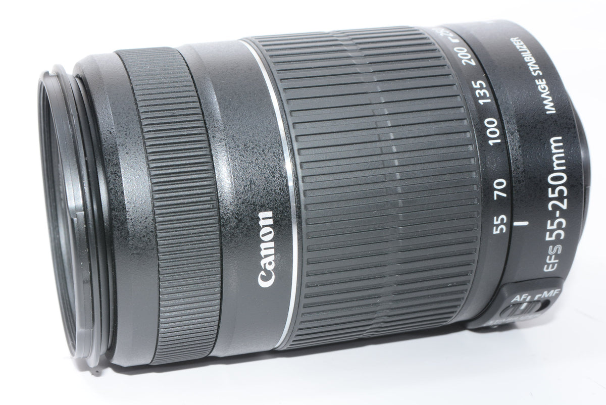 【外観特上級】Canon 望遠ズームレンズ EF-S55-250mm F4-5.6 IS II