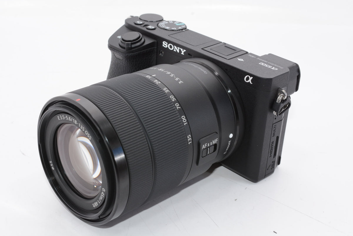 【ほぼ新品】ソニー ミラーレス一眼カメラ「α6500」高倍率ズームレンズキットSONY ILCE-6500M