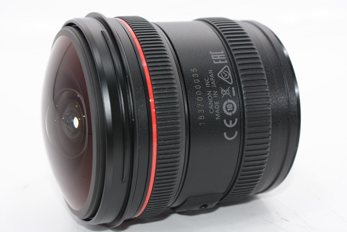 【外観特上級】Canon 超広角ズームレンズ EF8-15mm F4L フィッシュアイ USM フルサイズ対応