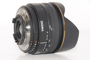 【外観並級】SIGMA 単焦点魚眼レンズ 15mm F2.8 EX DG DIAGONAL FISHEYE ニコン用 対角線魚眼 フルサイズ対応 476441