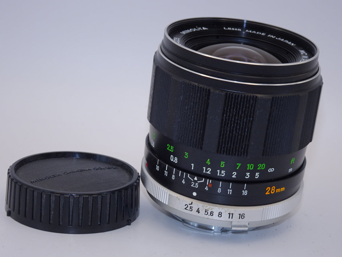 【外観並級】MINOLTA ミノルタ MC W.ROKKOR-SI F2.5 28mm