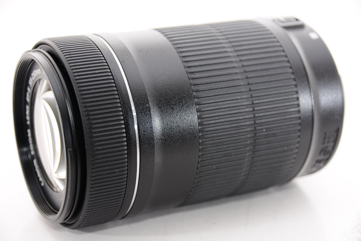 【外観特上級】Canon 望遠ズームレンズ EF-S55-250mm F4-5.6 IS STM APS-C対応 EF-S55-250ISSTM