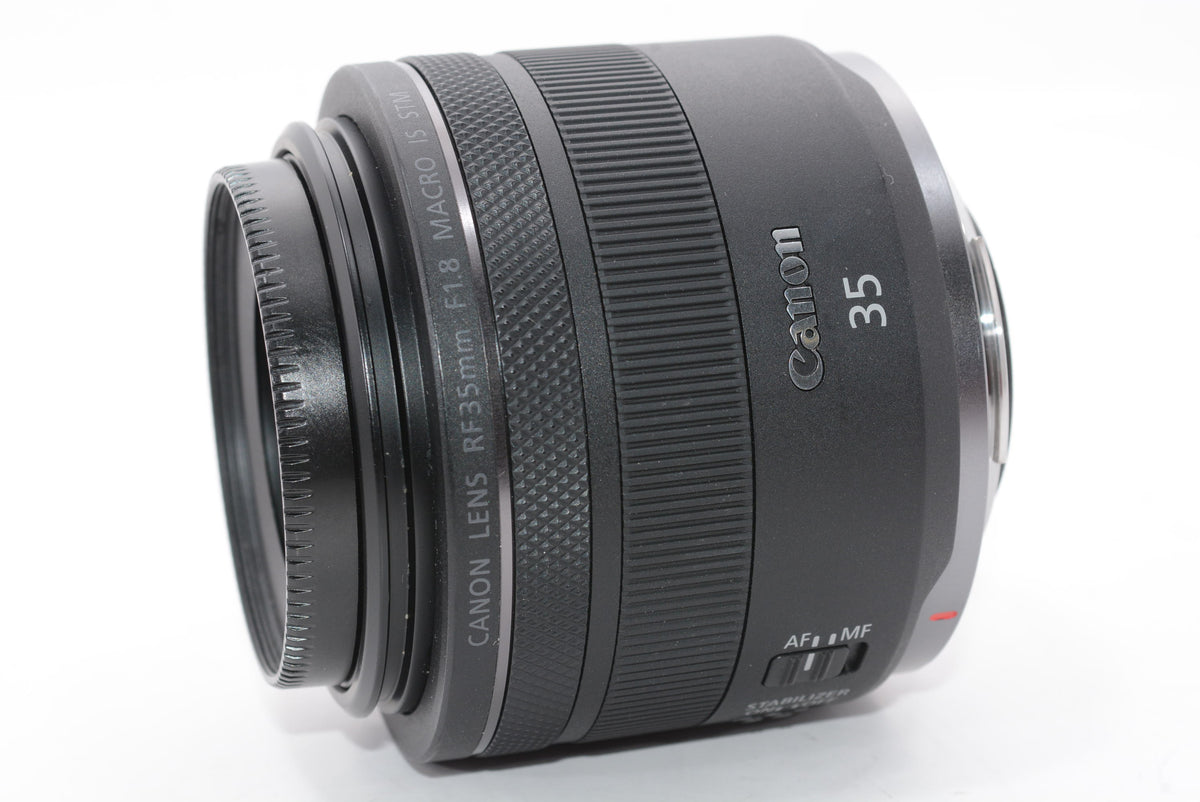 【外観特上級】Canon 単焦点広角レンズ RF35mm F1.8 マクロ IS STM EOSR対応 RF3518MISSTM