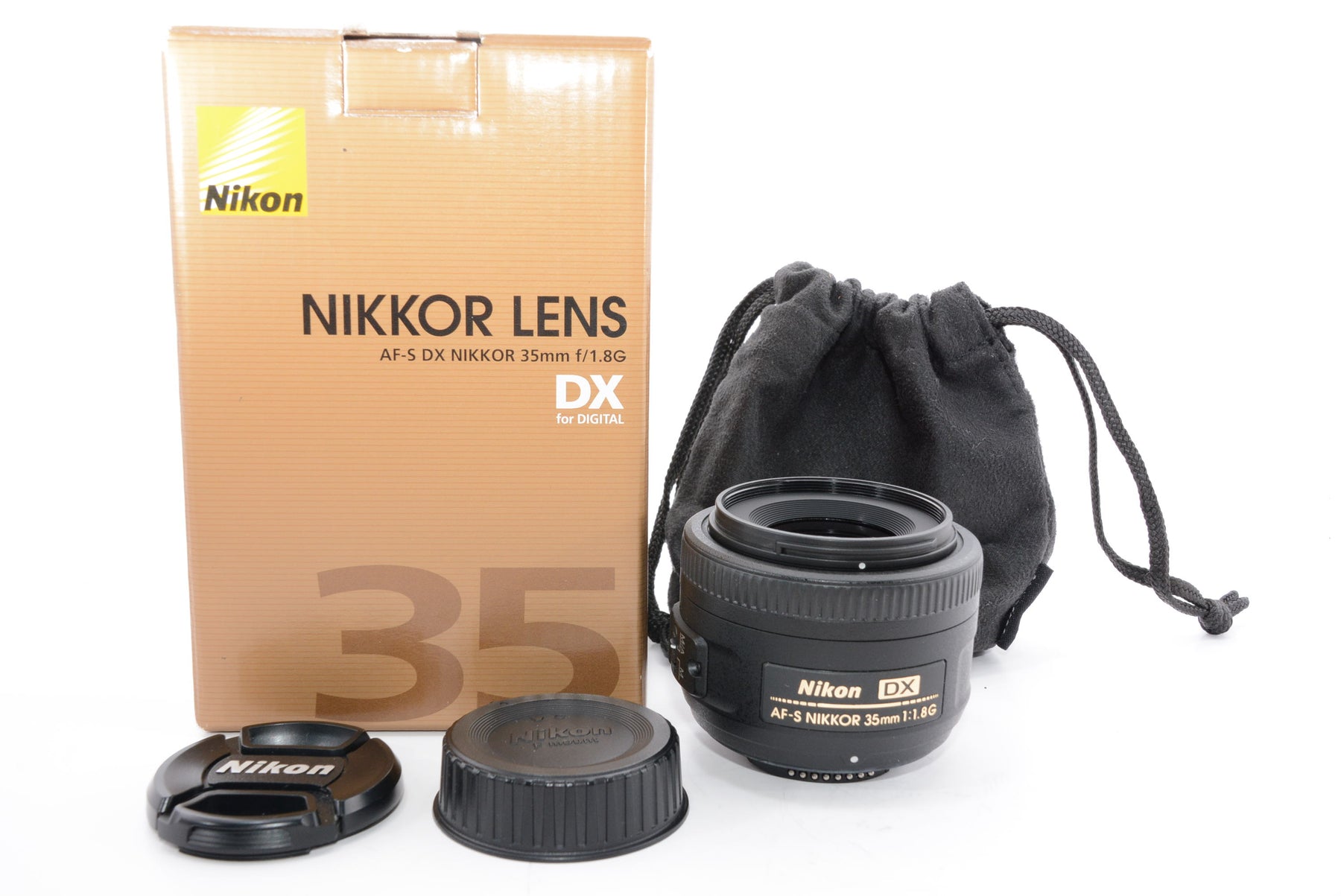 外観特上級】Nikon 単焦点レンズ AF-S DX NIKKOR 35mm f/1.8G ニコン