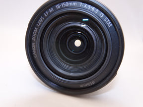【外観特上級】Canon 望遠ズームレンズ EF-M18-150mm F3.5-6.3 IS STM ミラーレス専用 グラファイト EF-M18-150ISSTM