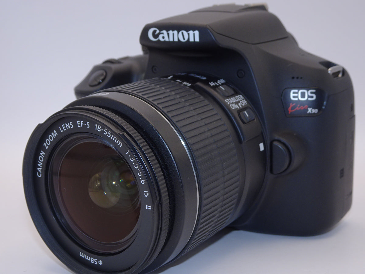 【外観特上級】Canon デジタル一眼レフカメラ EOS Kiss X90 標準ズームキット EOSKISSX901855IS2LK