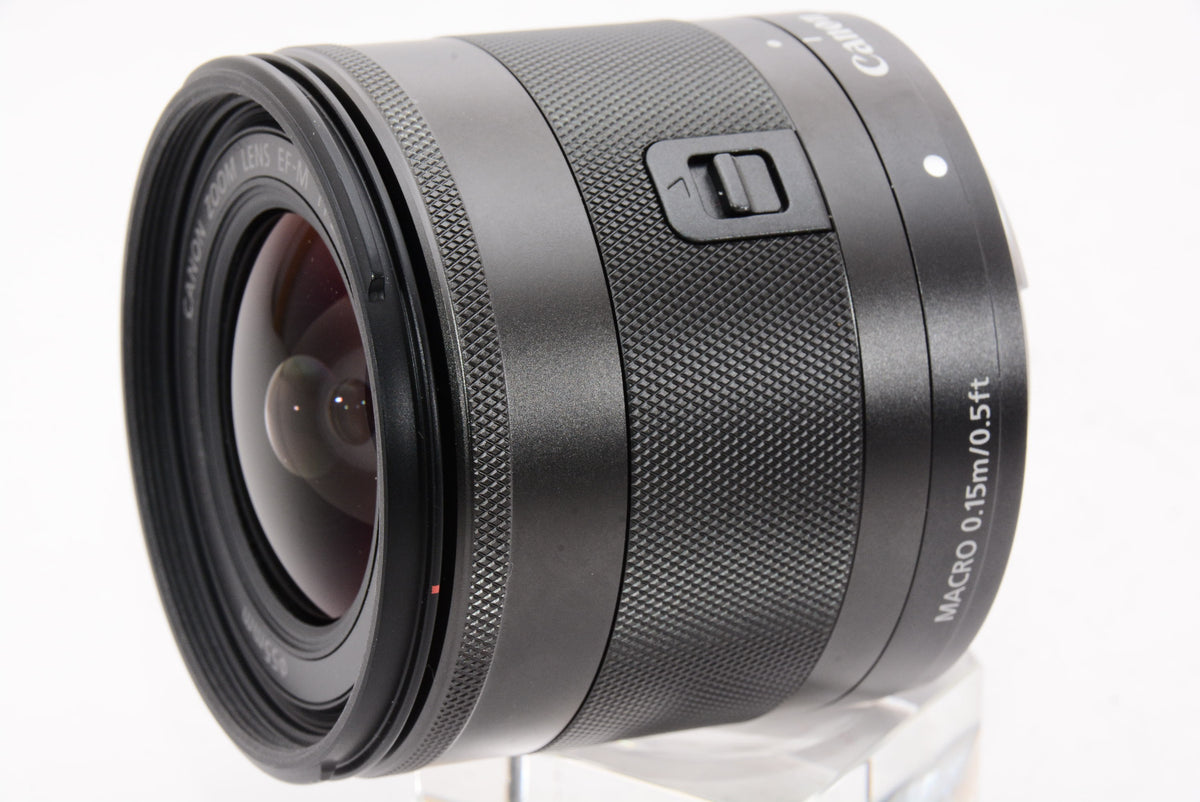 【外観特上級】Canon 超広角ズームレンズ EF-M11-22mm F4-5.6IS STM ミラーレス専用 EF-M11-22ISSTM