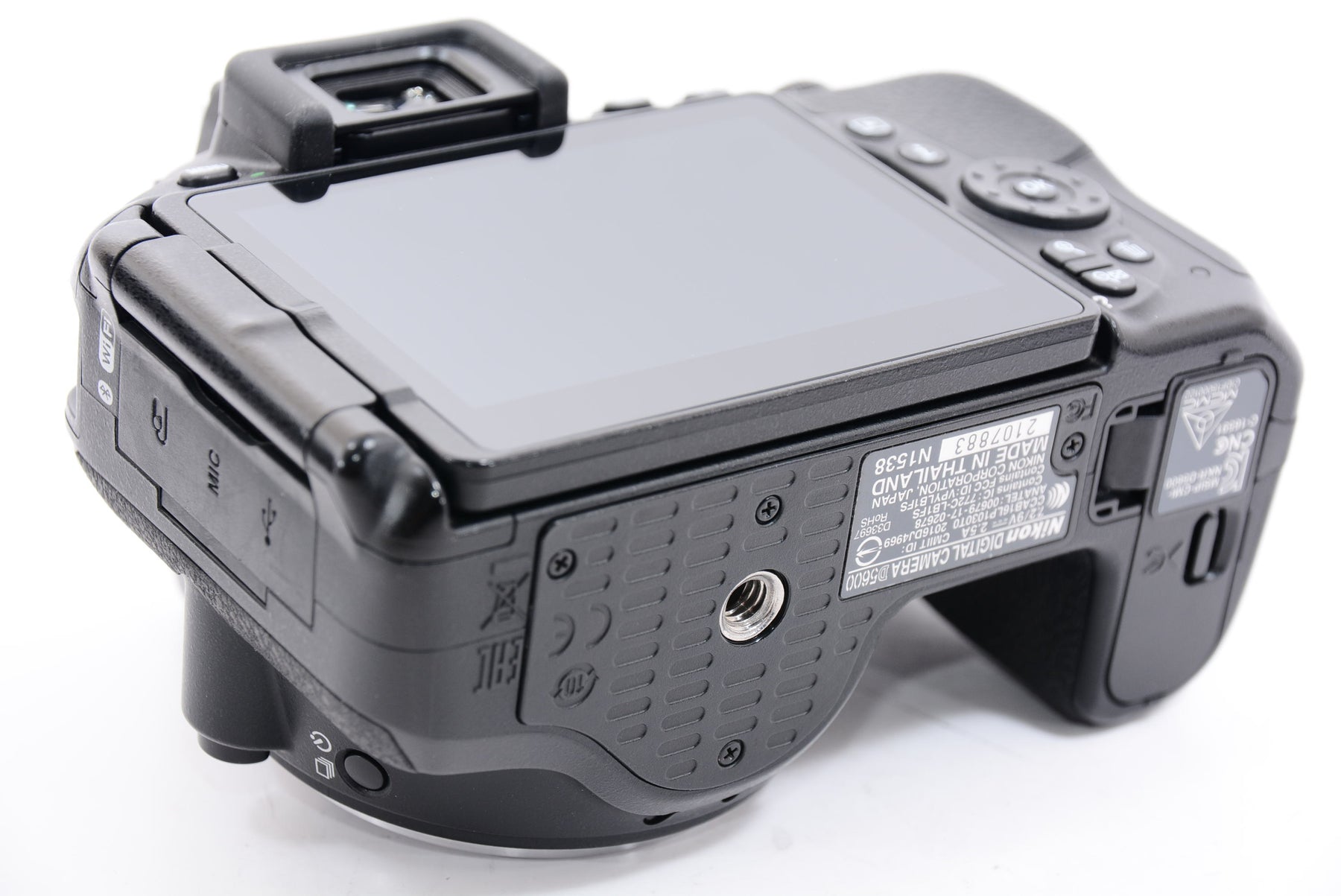 外観特上級】Nikon デジタル一眼レフカメラ D5600 18-140 VR レンズキット ブラック D5600LK18-