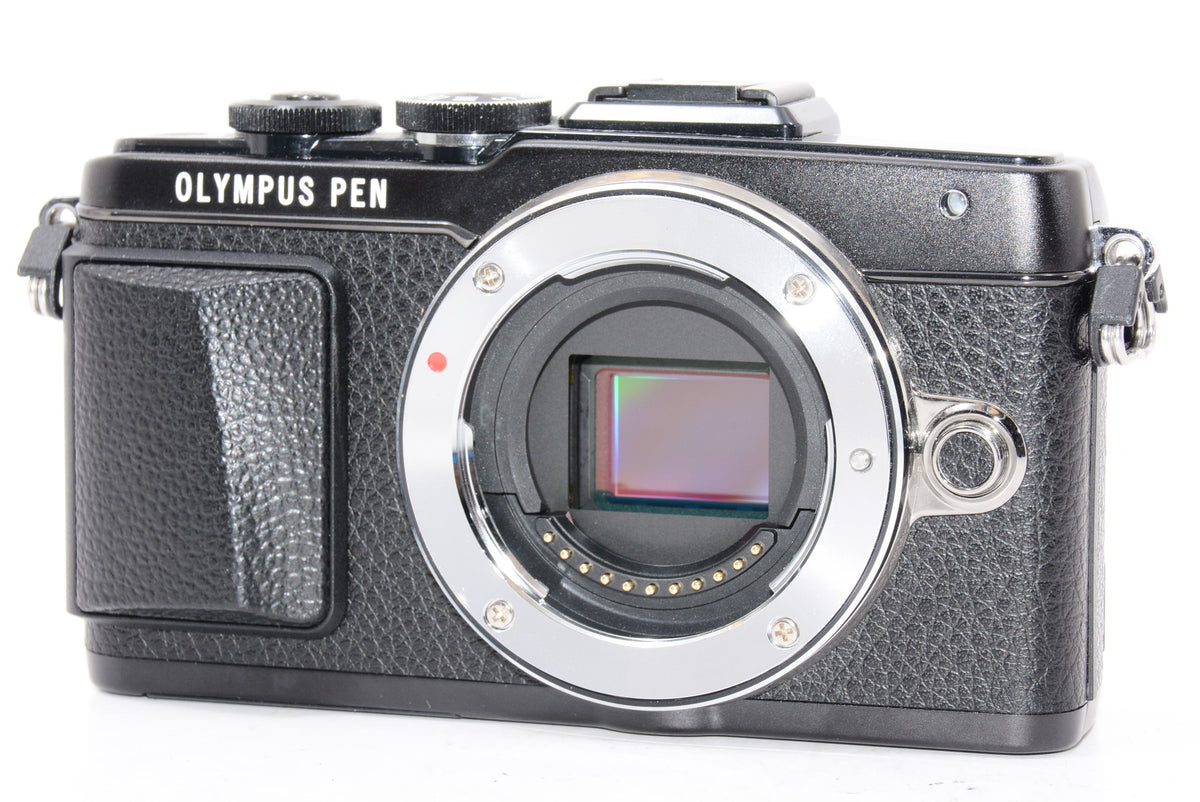 【外観特上級】OLYMPUS PEN Lite E-PL7 14-42mm EZレンズキット ブラック ミラーレス一眼 E-PL7 EZ LKIT BLK