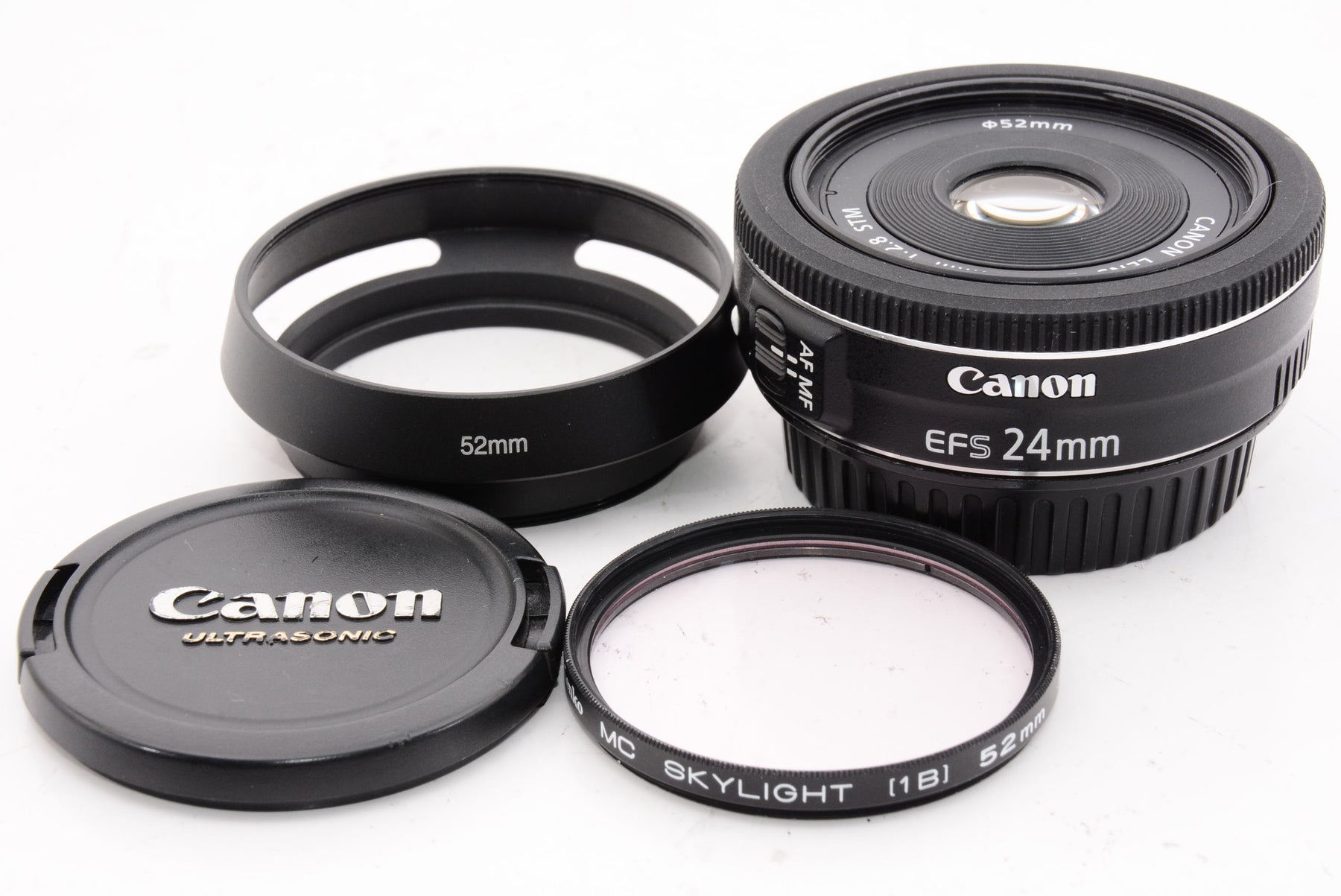 【外観特上級】Canon 単焦点広角レンズ EF-S24mm F2.8 STM APS-C対応 EF-S2428STM