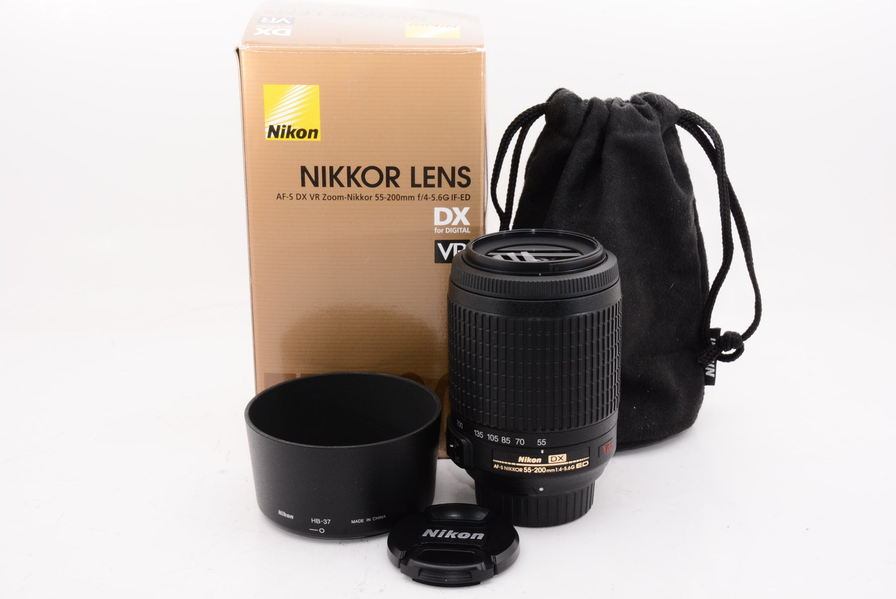 【外観特上級】Nikon 望遠ズームレンズ AF-S DX VR Zoom Nikkor 55-200mm f/4-5.6G IF-ED ニコンDXフォーマット専用