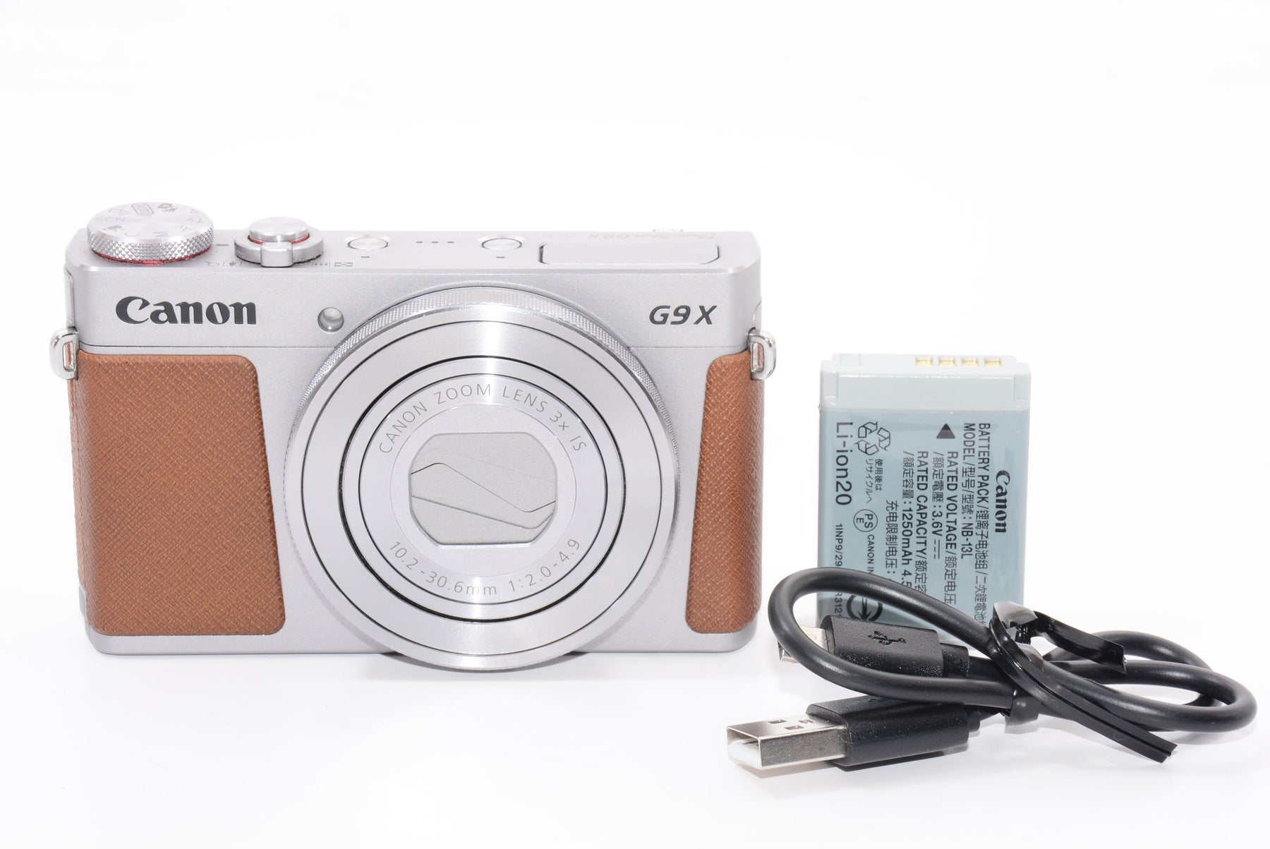【外観並級】Canon デジタルカメラ PowerShot G9 X(シルバー) 光学3.0倍ズーム 1.0型センサー PSG9X(SL)