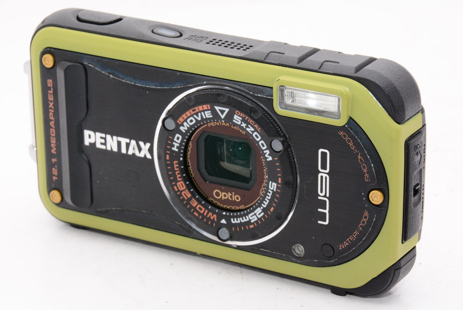 【オススメ】PENTAX 防水デジタルカメラ Optio W90 ピスタチオグリーン OPTIOW90PG