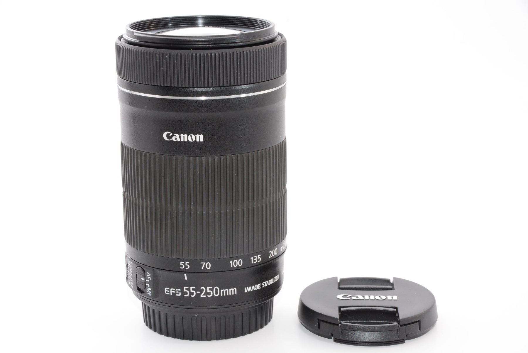 外観特上級】Canon 望遠ズームレンズ EF-S55-250mm F4-5.6 IS STM APS