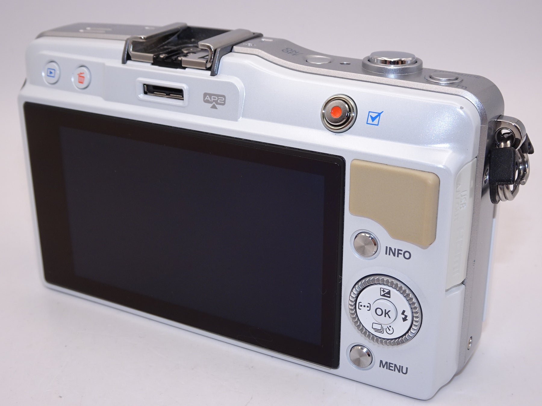 【外観特上級】OLYMPUS ミラーレス一眼 PEN mini E-PM2 ボディ ホワイト