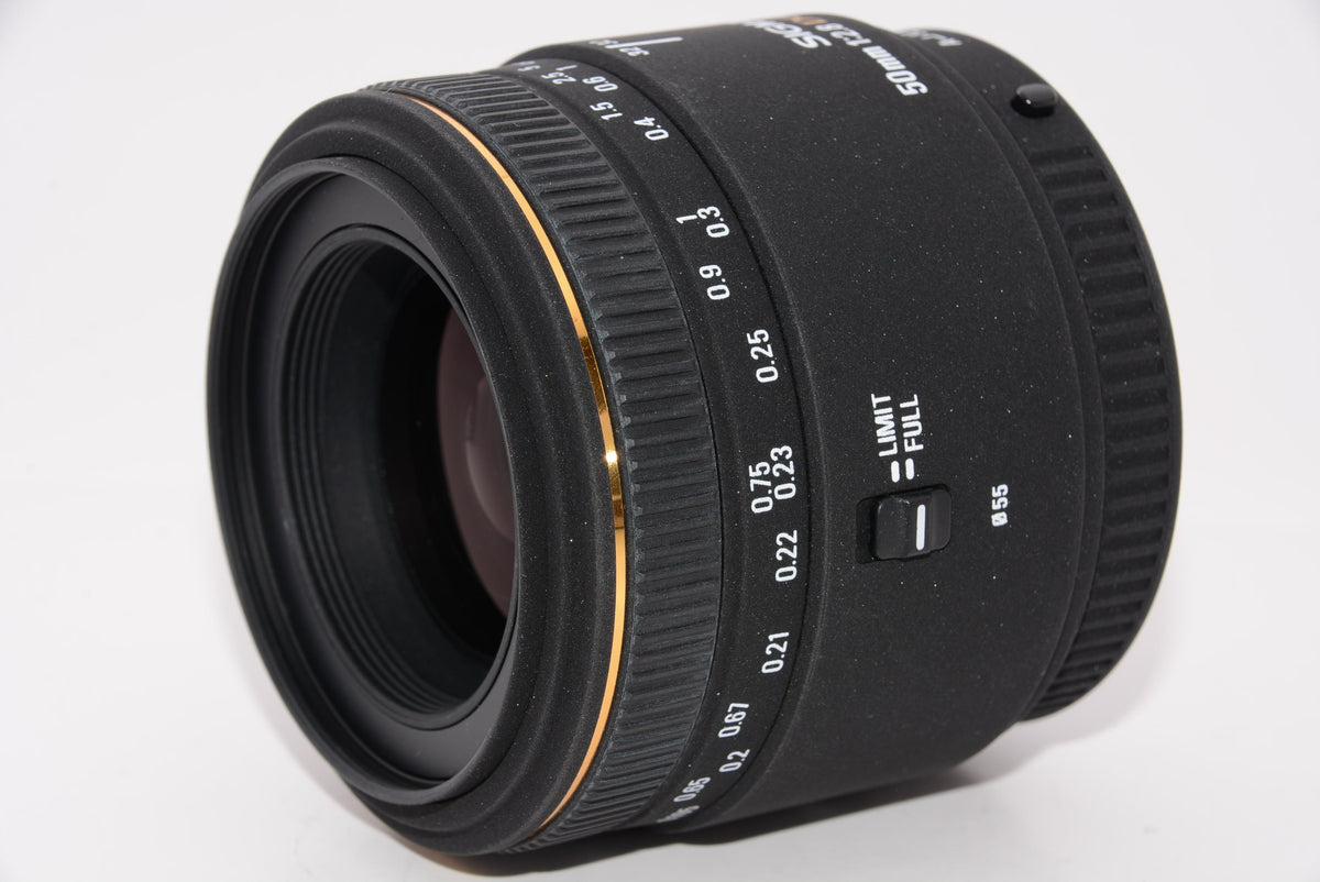 【外観特上級】SIGMA 単焦点マクロレンズ MACRO 50mm F2.8 EX DG ペンタックス用 フルサイズ対応