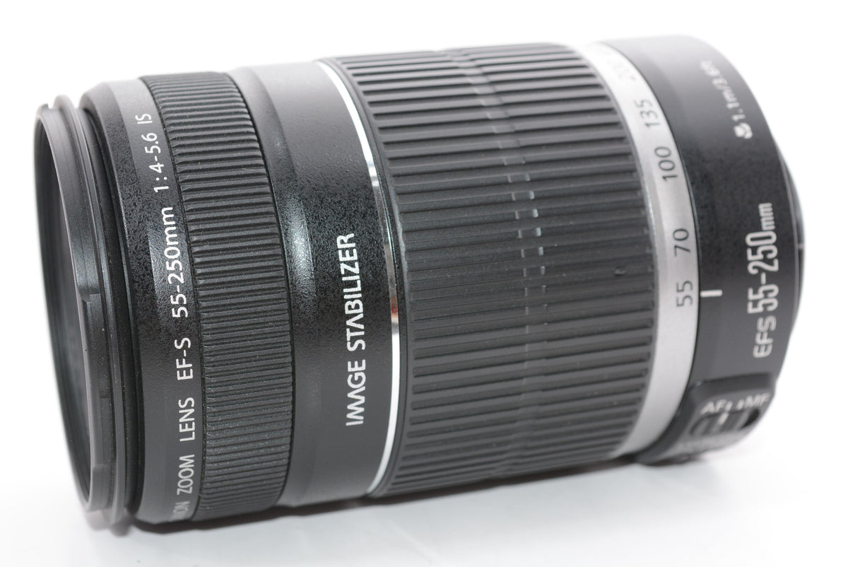 【外観特上級】Canon 望遠レンズ EF-S55-250mm F4-5.6 IS