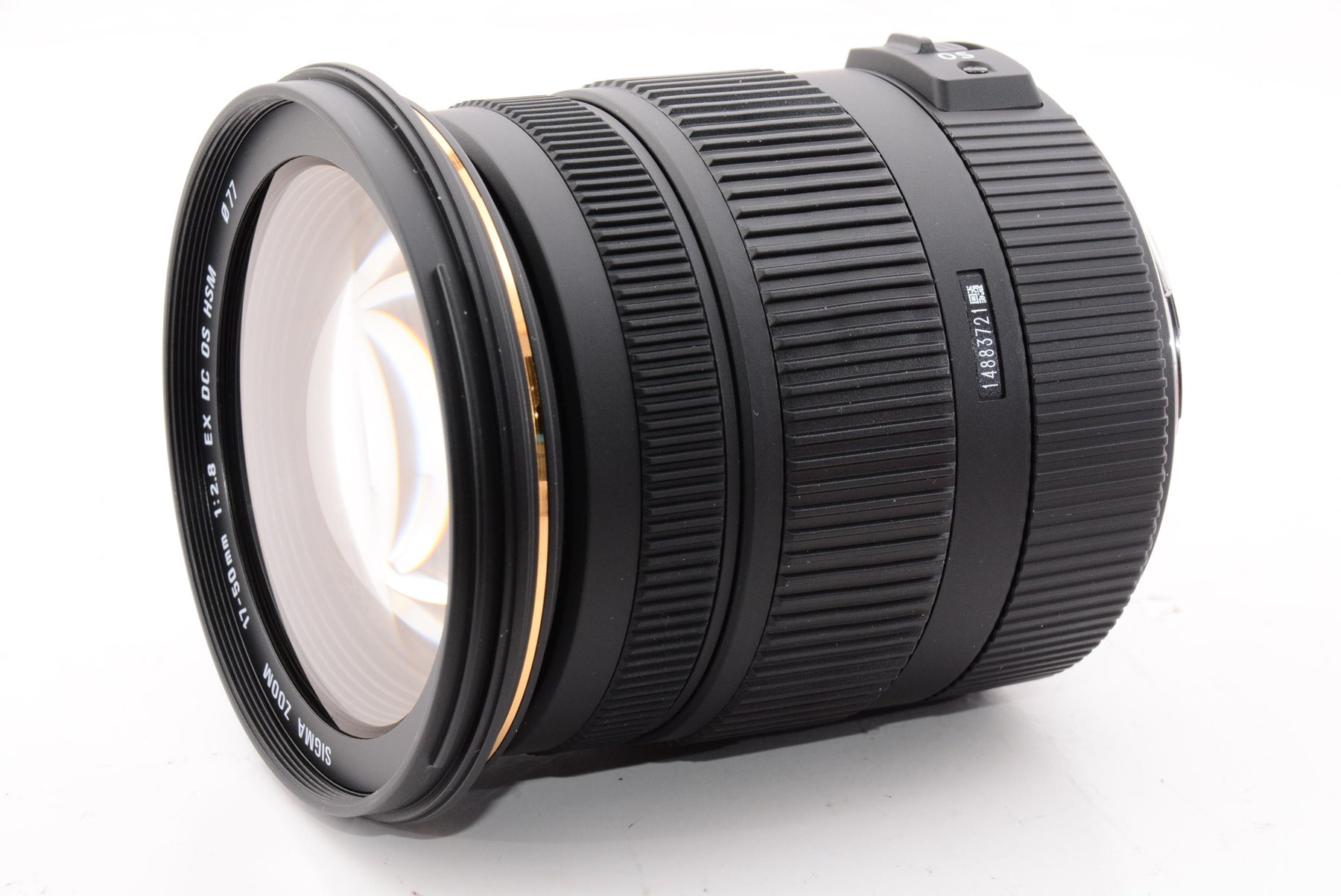 【外観特上級】SIGMA 標準ズームレンズ 17-50mm F2.8 EX DC OS HSM キヤノン用 APS-C専用 583545