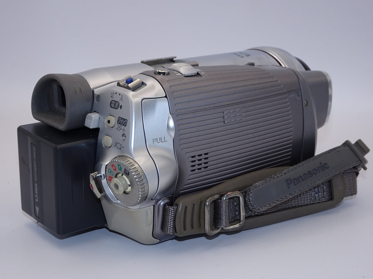 【外観特上級】パナソニック NV-GS250-S デジタルビデオカメラ 3CCD シルバー