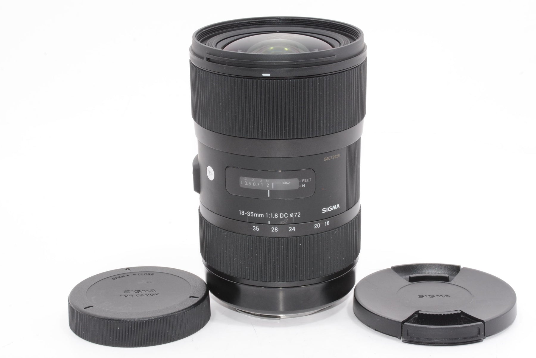 【外観並級】SIGMA 標準ズームレンズ Art 18-35mm F1.8 DC HSM キヤノン用 APS-C専用 210540