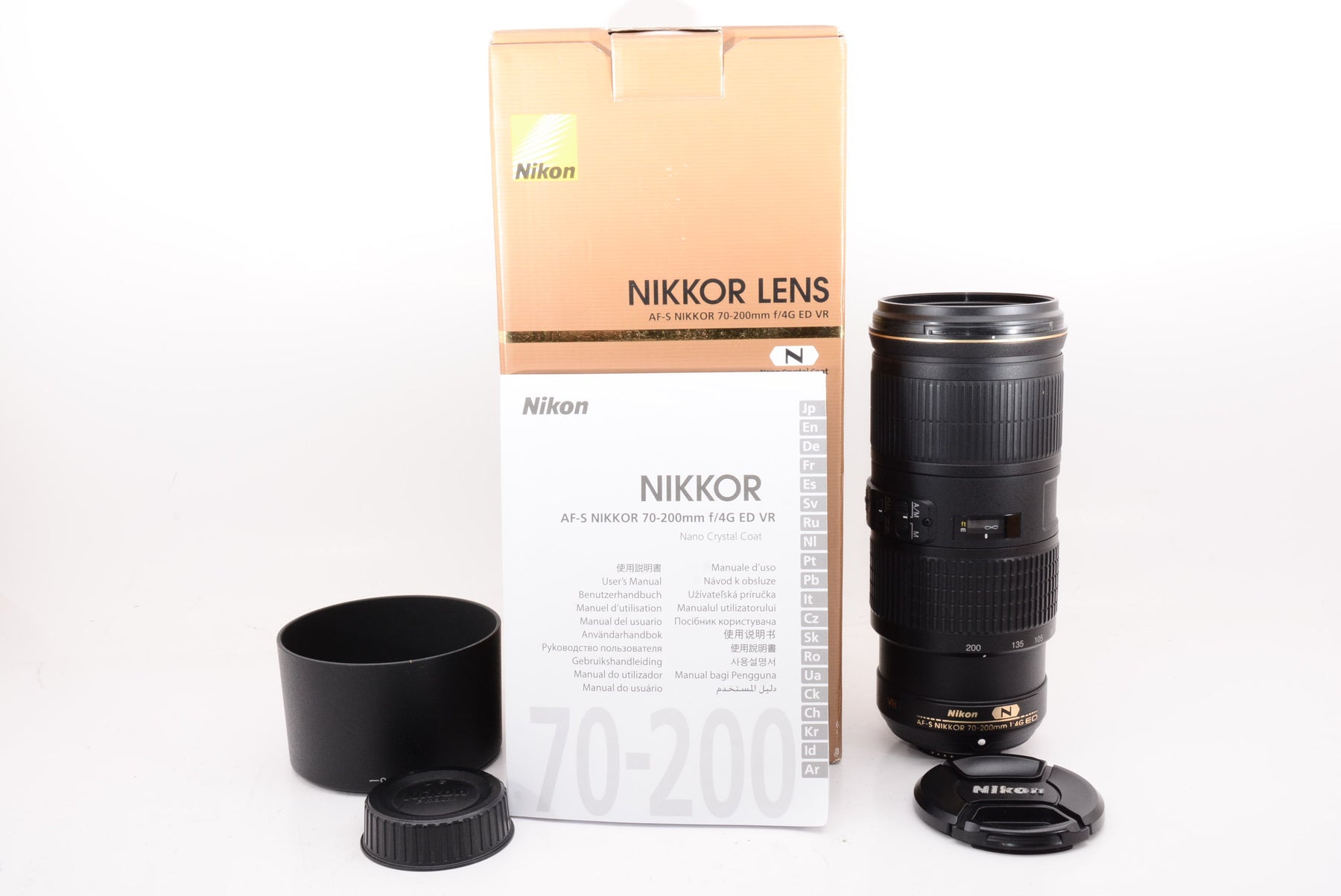 【外観特上級】Nikon 望遠ズームレンズ AF-S NIKKOR 70-200mm f/4G ED VR フルサイズ対応