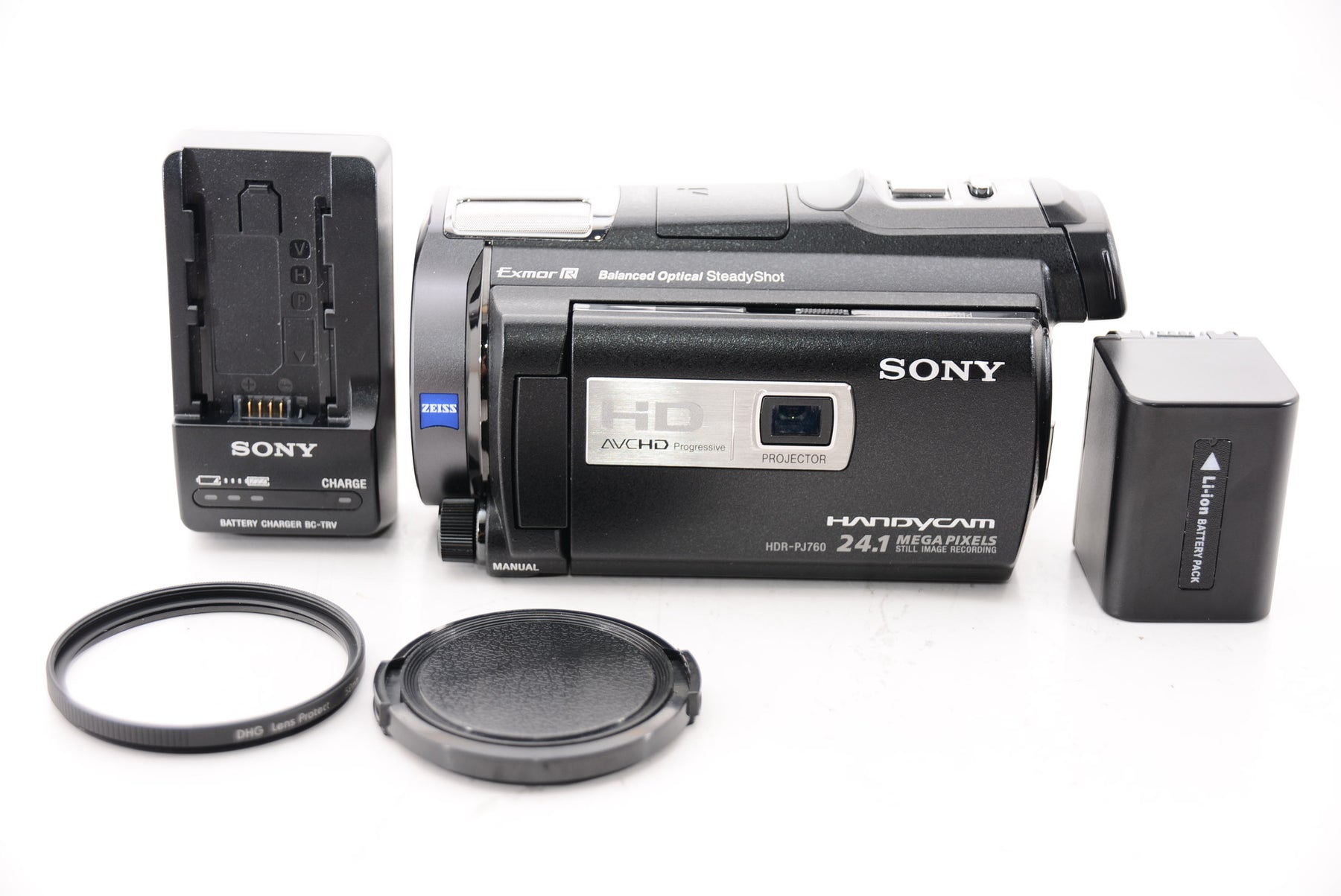 【外観特上級】ソニー SONY ビデオカメラ Handycam PJ760V 内蔵メモリ96GB ブラック HDR-PJ760V